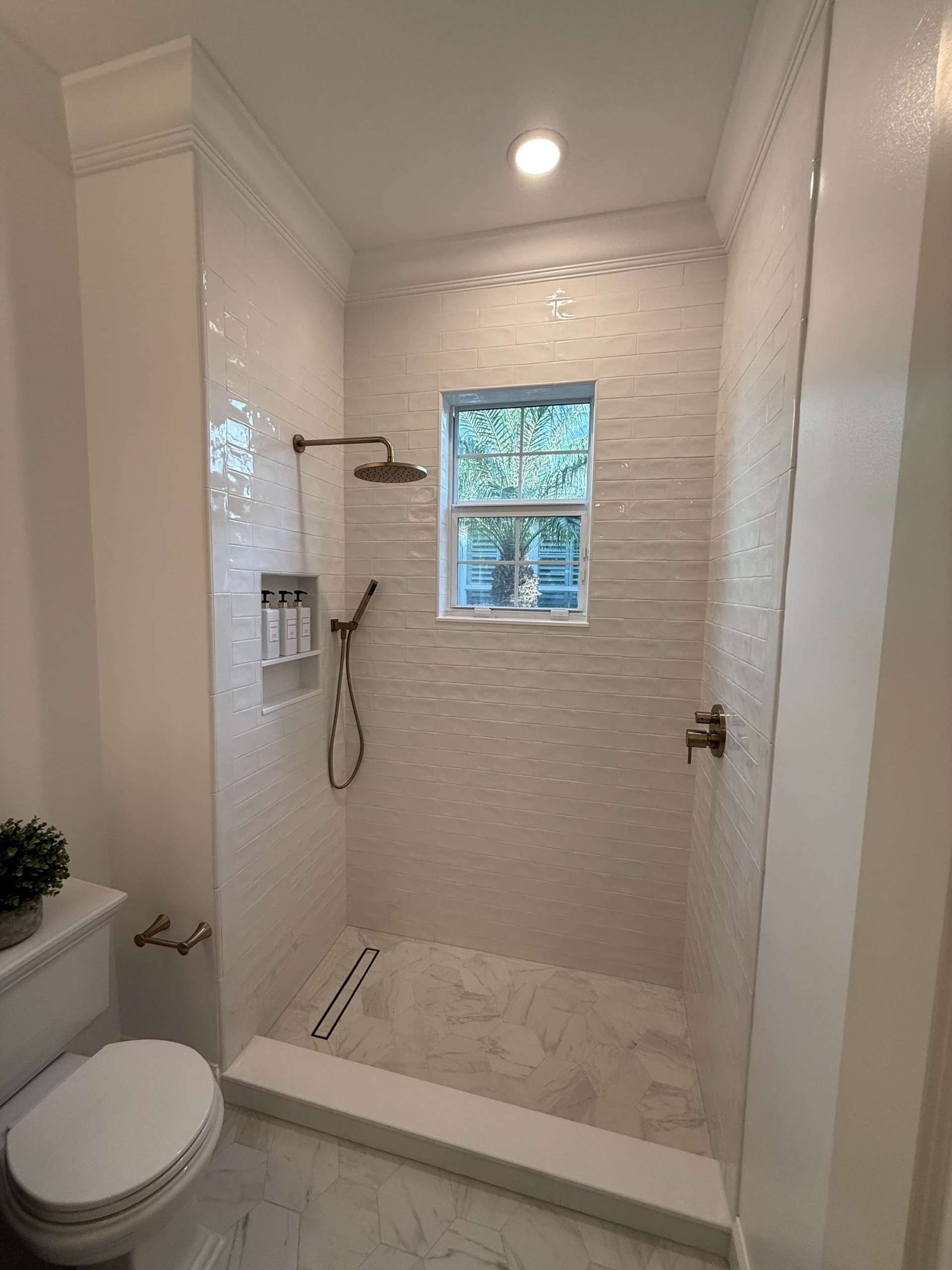 Bathroom tile work
