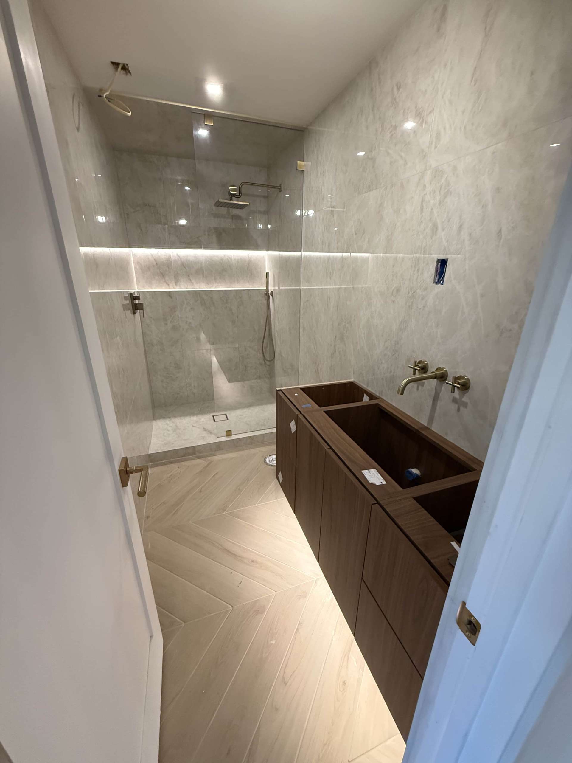 Luxury bathroom remodel